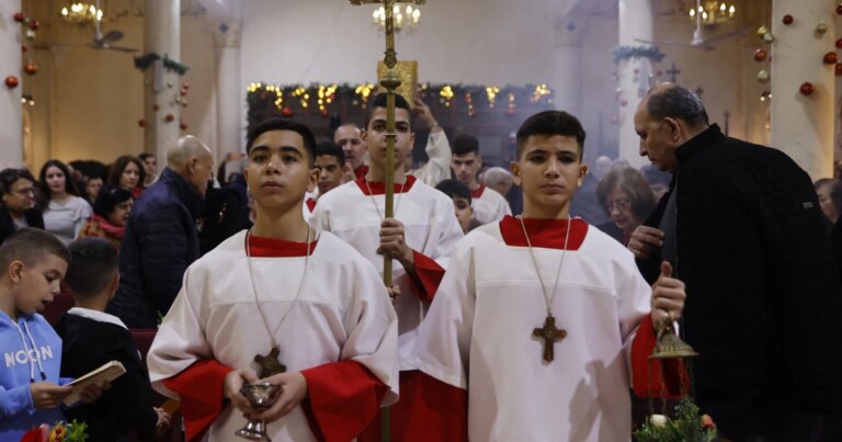 Small Christmas celebrations in Gaza show hope for an end to suffering