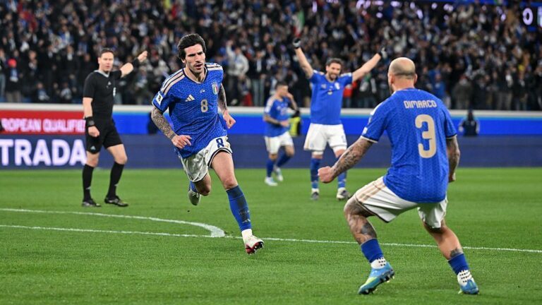 Italy Secures Victory in World Cup Playoffs, Advances to Final; Turquier Also Progresses