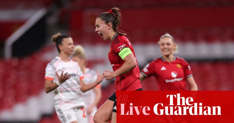 Manchester United Faces Bayern Munich in Women’s Champions League Quarter-Final First Leg – Live Coverage