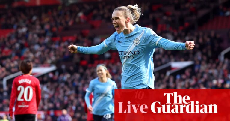 Manchester United Faces Manchester City in Women’s Super League Live Coverage