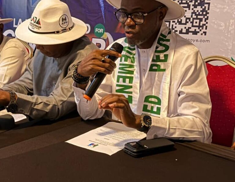 APM Appoints Mr. Adeoye as Governor Alongside 67 Others