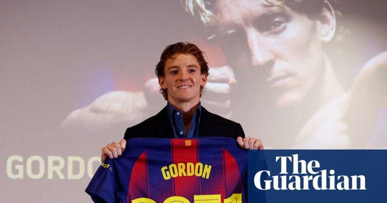 Anthony Gordon Joins Barcelona from Newcastle in £69.3 Million Transfer Deal