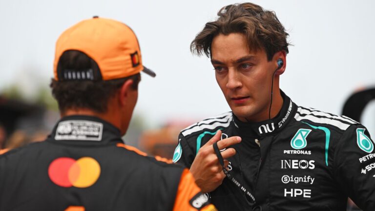 Canadian Grand Prix Experiences Weather Disruptions as George Russell Secures Pole Position Ahead of Teammate Kimi Antonelli