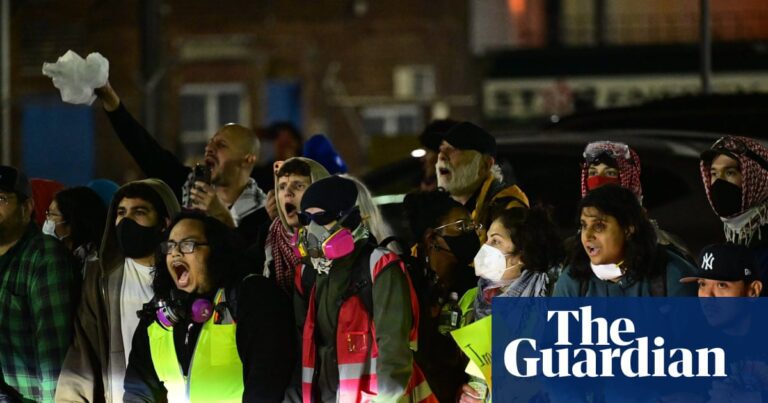 Clashes Erupt Between Protesters and ICE Officers Outside New Jersey Detention Center