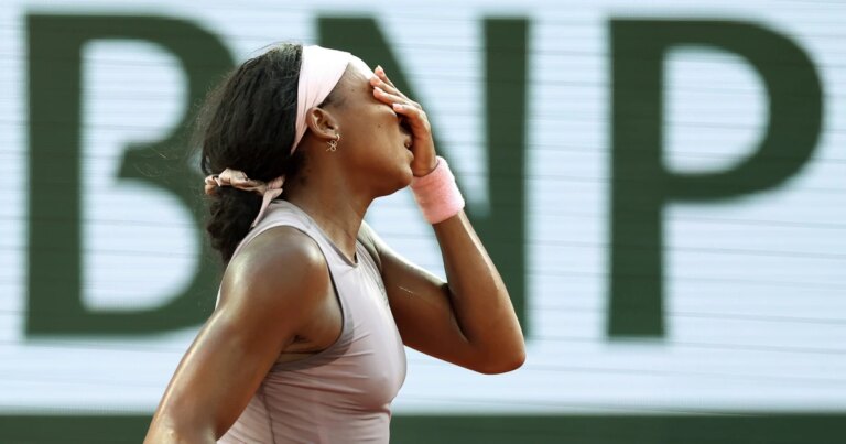 Coco Gauff Eliminated in Third Round of French Open Title Defense