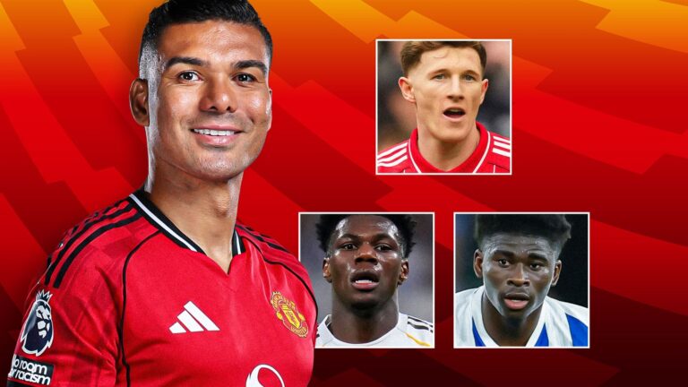 Manchester United Evaluates Midfield Targets in Search of Casemiro’s Replacement