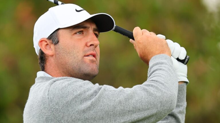 Scottie Scheffler Takes Early Lead at PGA Championship as Rory McIlroy and Bryson DeChambeau Face Challenges at Aronimink Golf Club