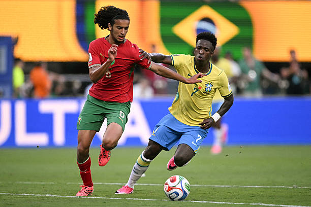 Brazil and Morocco Draw 1-1: Vinicius Junior Secures Equalizer for Five-Time Champions in Group C Opener.
