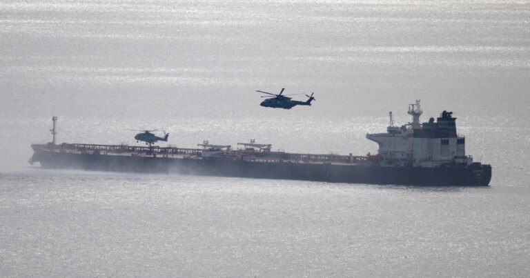 British Forces Intercept Russian Oil Tanker in the English Channel