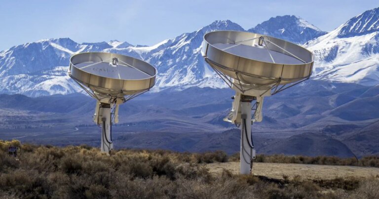 Construction of Advanced Radio Telescope Array in Nevada Desert