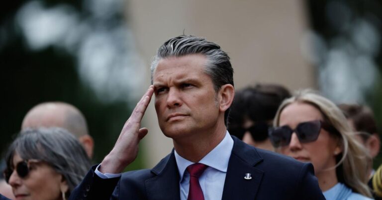 Hegseth Discusses Immigration and ‘Invasion’ During France’s D-Day Commemoration