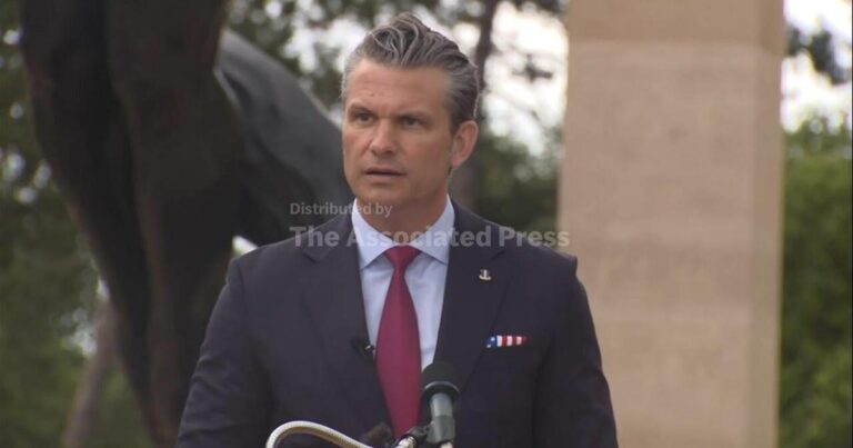 Hegseth Discusses Immigration and “Invasion” in France’s D-Day Speech | App Video