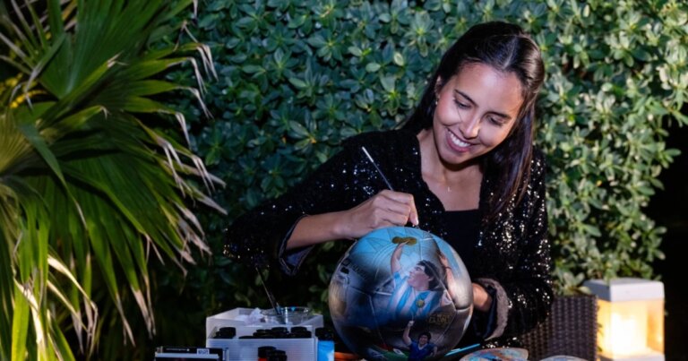 Lili Cantero: Concluding My Career by Painting for Messi