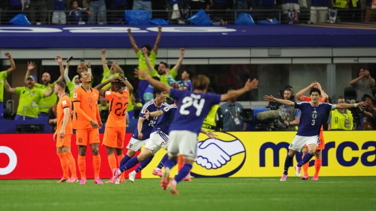 Netherlands and Japan Play to a 2-2 Draw