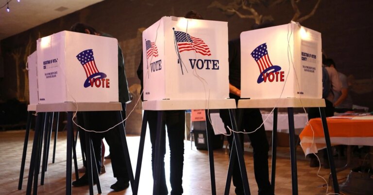 Voters Prepare for Midterm Elections at Key State Polling Stations