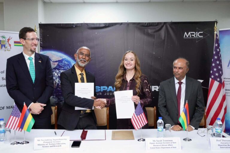 Mauritius Becomes 70th Signatory of the Artemis Accord and 7th African Nation to Join the Initiative