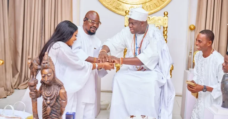 Ooni Criticizes Baba Ijesha Regarding Car Gift and Chieftaincy Title