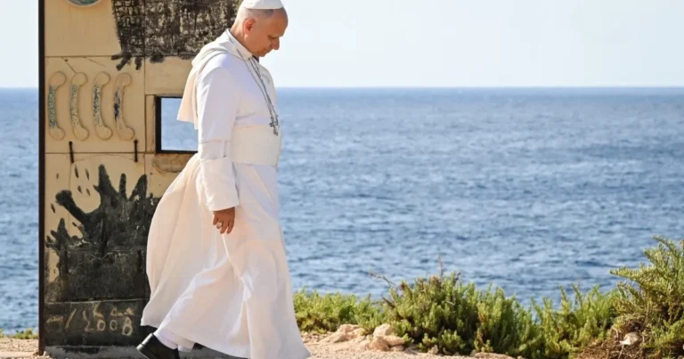Pope Advocates for Migrants at Mediterranean Island Border