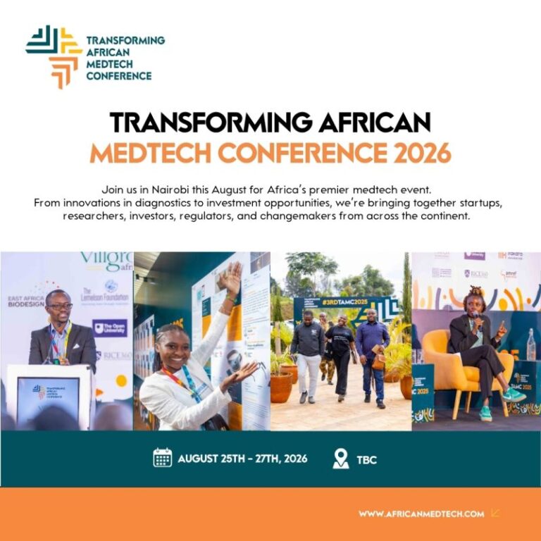 Recruitment Criteria for the 2026 Transforming African MedTech Conference (TAMC)