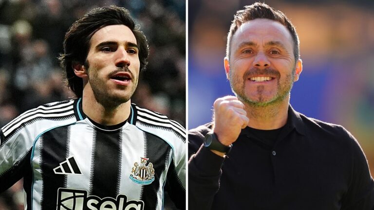 Sandro Tonali Expected to Join Newcastle for £100 Million Following Impactful Tenure Under Roberto De Zerbi at Tottenham