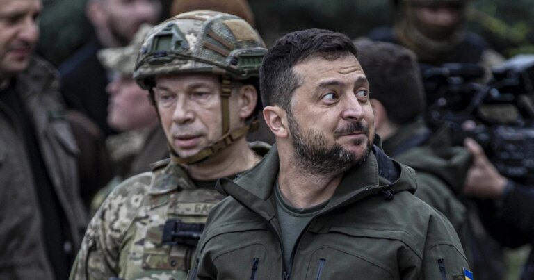 Ukrainian President Zelensky Dismisses Top Commander Amid Protests and Internal Discontent