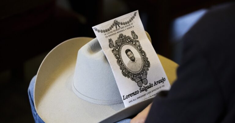 Vigil in Austin Commemorates Lorenzo Salgado Araujo, Victim of ICE Enforcement